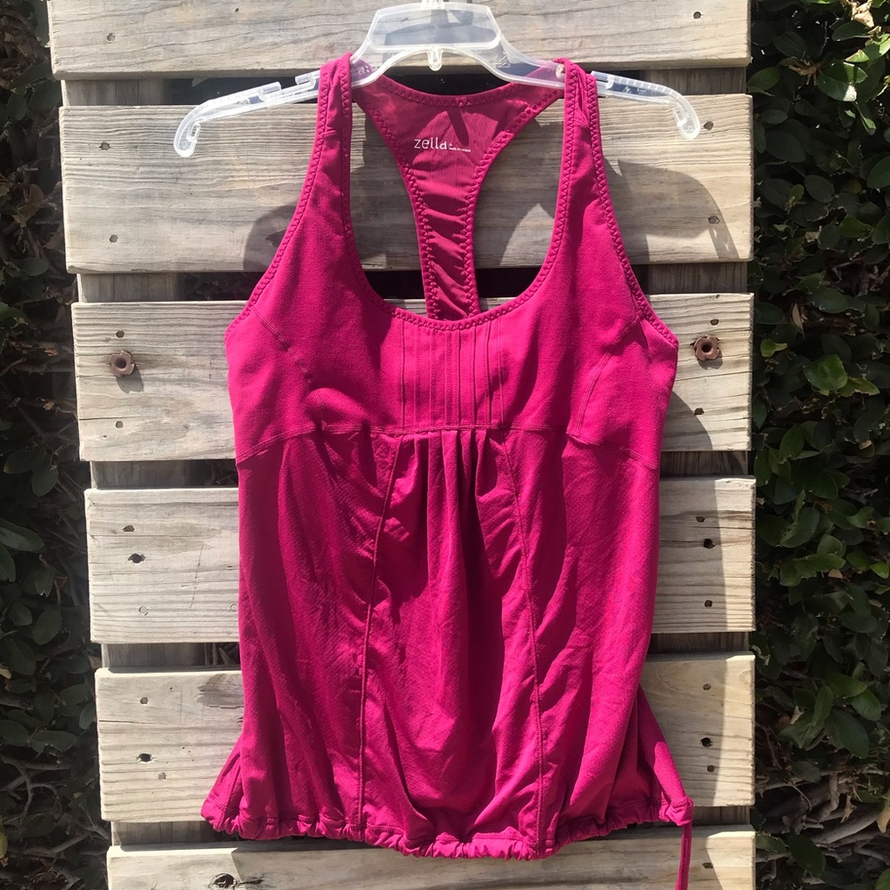 Athleta Cranberry workout tank top